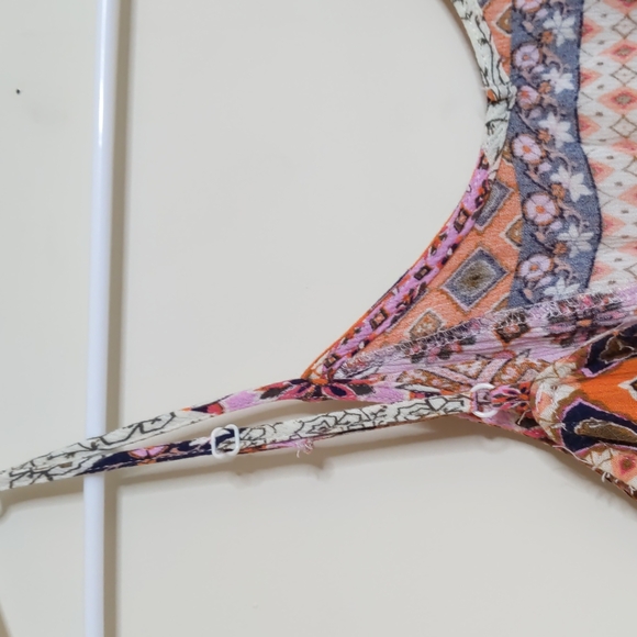 Patchwork pattern mini sundress - Picture 4 of 11